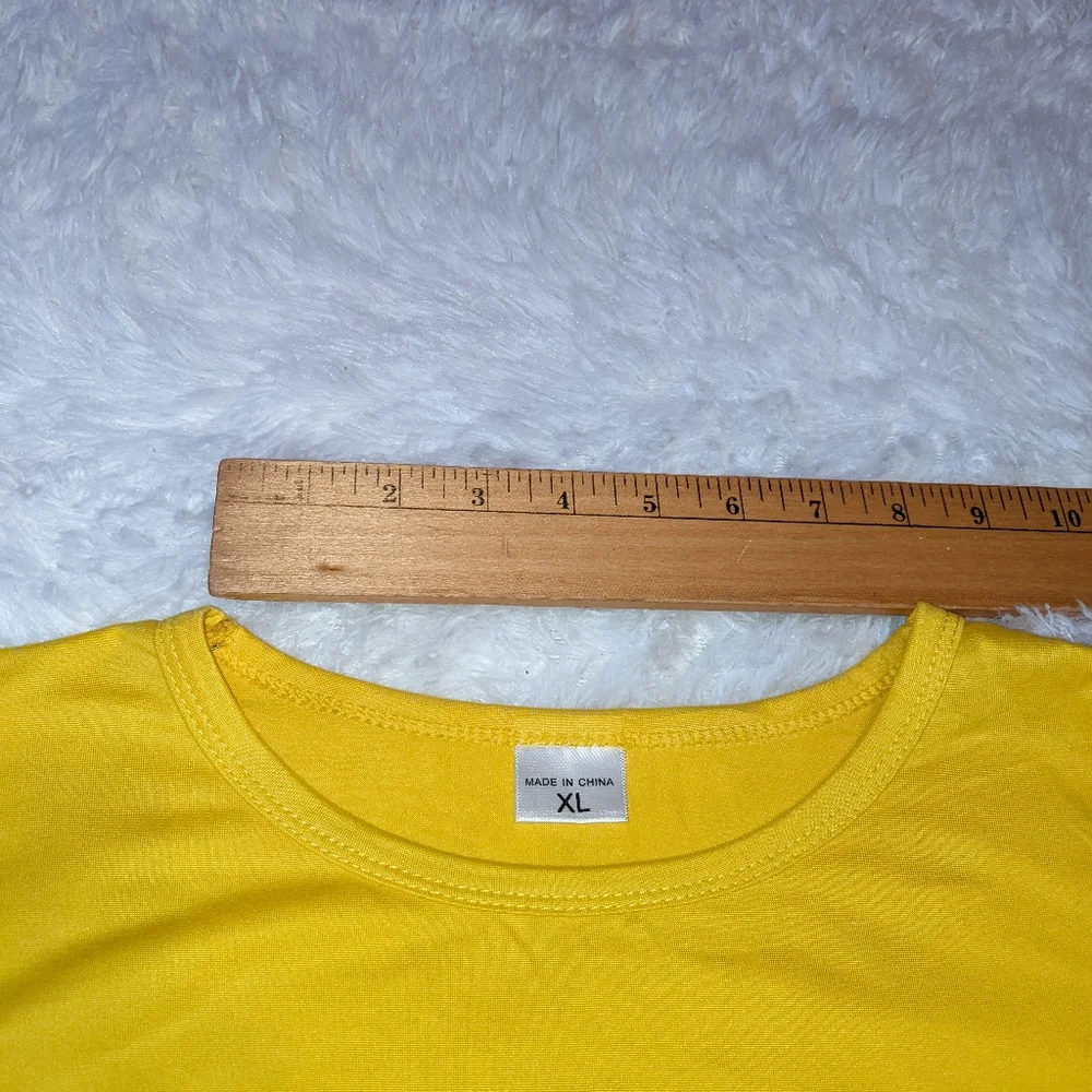 Whisper words of wisdom let it be yellow t-shirt - Picture 9 of 11